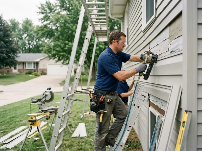 Aluminum Siding Replacement in Peoria, IL