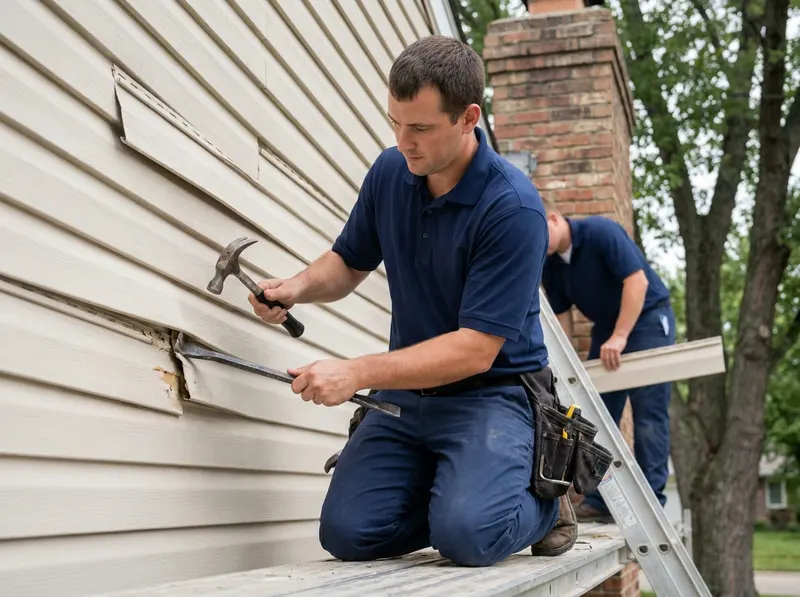 Siding Repair and Partial Replacement in Peoria, IL