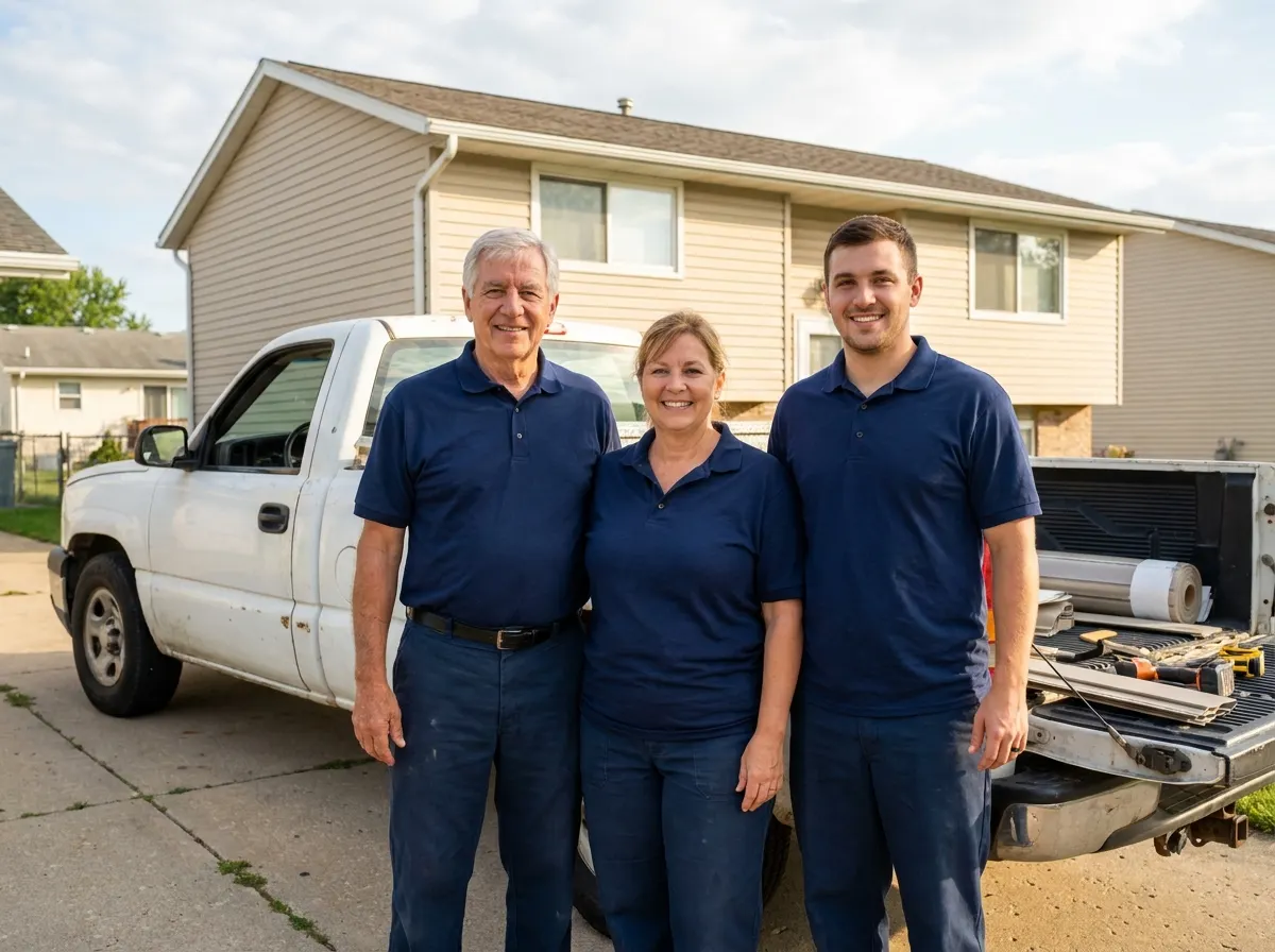 Sealwell Siding Services siding services team in Peoria, IL