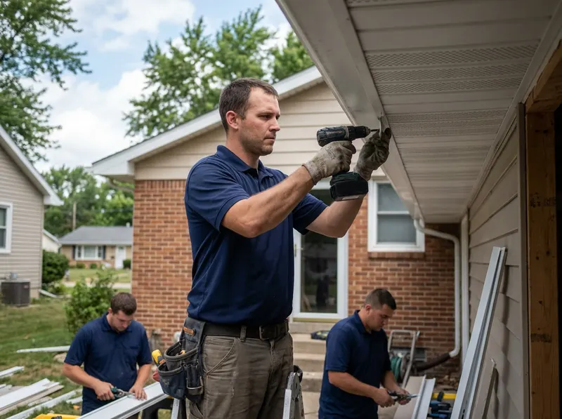 Trim and Soffit Replacement in Peoria, IL