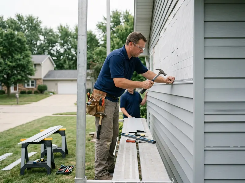 Vinyl Siding Installation in Peoria, IL
